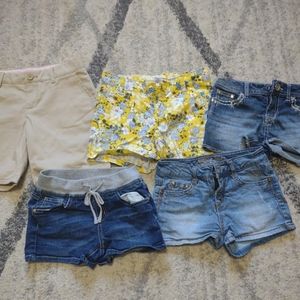 Girl's Shorts Bundle Size 8